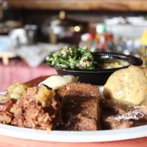 Pictured (Flynn 2016): Gingerbread French Toast, Chocolate Chip Pancakes, Rosemary Garlic Potatoes, Biscuits and Gravy, Kale and Quinoa Salad and Corn Chowder.  