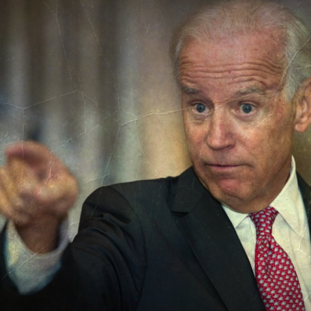 Biden pointing