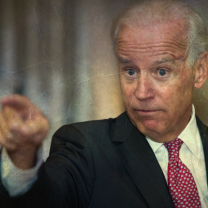 Biden pointing