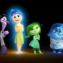 The emotions (from left) Anger (Lewis Black), Fear (Bill Hader), Joy (Amy Poehler), Disgust (Mindy Kaling) and Sadness (Phyllis Smith) represent the personality of the 11-year-old heroine in Inside Out (Disney/Pixar photo)