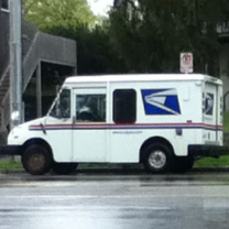 Mail truck