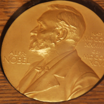 Nobel peace prize medal